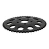 REAR SPROCKET, BLACK. 49T - 82-85 FXR; 73-99 style offset chop (NU)