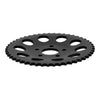 REAR SPROCKET, BLACK. 49T - 82-85 FXR; 73-99 style offset chop (NU)