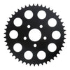 REAR SPROCKET, BLACK. 47T - 82-85 XL(NU)