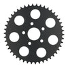 530 Chain conversion rear sprocket 46T. Black - 86-92 XL(NU); 92-99(NU) XL when converted to chain from belt to rear chain.
