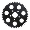Chain conversion rear sprocket 47T. Black - 86-92 XL(NU); 92-99(NU) XL when converted to chain from belt to rear chain.