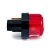 Retro taillight. Black - Universal