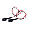 LICENSE PLATE LIGHT, LED. GLOSS BLACK -