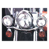 Spotlamp/passing lamp mount bar. Chrome - 68-84 FL, FLH (NU)