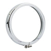 Late style spotlamp trim ring. 4". Chrome - 62-84 FL (NU)