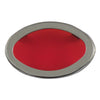 Replacement lens for cateye (36-47 style) dash. Red - 36-46 H-D or customs with cateye dash