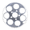 Chain conversion rear sprocket 49T. Chrome - 86-92 XL(NU); 92-99(NU) XL when converted to chain from belt to rear chain.