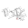 WASHERS, SHOCK ABSORBER BOLTS - 84-17 Softail (NU)