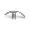 49-84 FL custom narrow front fender. Raw steel, ribbed - 49-84 FL, FLH with narrow 19" or 21" front wheel (NU)