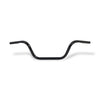 Handlebar, Custom Bar 1". Gloss black - 82-22 H-D (excl. 08-22 e-throttle & 88-11 Springers) with 1" I.D. risers (NU)