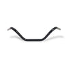 Buckhorn handlebar 1" gloss black - 82-22 H-D (excl. 08-22 e-throttle & 88-11 Springers) with 1" I.D. risers (NU)