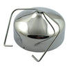 Early style distributor cover for OHV Big Twin. Chrome - 36-64 all H-D OHV and Flathead models (NU)