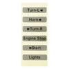 DECAL SET, SWITCH HOUSING - 72-81 B.T.; 73-81 XL (NU)