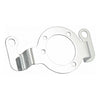 Air cleaner adapter bracket. Chrome - 90-17 Evo B.T. and Twin Cam with CV or Delphi inj. (excl. e-throttle) (NU)