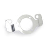 Air cleaner adapter bracket. Chrome - 07-22 XL with stock Delphi fuel injection