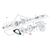 Gear, starter shaft - 65-82 FL; 71-84 FX; 80-83 FXWG; 80-84 FLT, FXR; 85-86 FXST. (Chain drive models only) (NU)