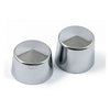 SMOOTHTOPPS, PUSH-ON COVER KITS. CHROME - 00-23 Softail