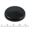 BLACK 1-7/16" (35MM) DIAMETER EMBLEM -