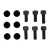 Smoothtopps, push-on bolt & cover kit. Black - 86-03 XL Sportster (NU)