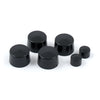 SmoothTopps, Push-on bolt cover set. Black - 08-24 Softail (excl. Springers); 08-17(NU)Dyna; 08-24 Touring; 08-22(NU)XL