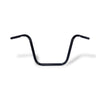 Apehanger handlebar, 12" rise, 1" black - 82-22 H-D (excl. 08-22 e-throttle) with 1" I.D. risers (NU)