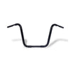 1-1/4" Buffalo Apehangers, 14" high, black - 82-22 H-D (excl. 08-22 e-throttle & 88-11 Springers) with 1" I.D. risers (NU)