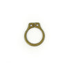 Retaining rings, front footpeg mount - 07-17 B.T. (excl. M8) (floorboard); 04-22 XL; 15-20 XG Street models (foot peg)