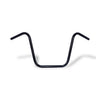 Apehanger handlebar, 14" rise,1" black - Pre-81 H-D with 1" I.D. risers