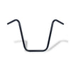 Apehanger handlebar, 18" rise,1" black - Pre-81 H-D with 1" I.D. risers