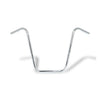 Apehanger handlebar, 18" rise, 1" chrome - 82-22 H-D (excl. 08-22 e-throttle) with 1" I.D. risers (NU)