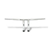 Fat 1-1/4" Tiller bar, 8" rise, chrome - 82-22 H-D (excl. 08-22 e-throttle) with 3-1/2" mount bolt spacing (NU)