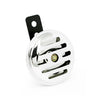 Custom Mini-Horn, 2.5"/ 65mm. 100 dB. Chrome slotted -