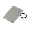 Die-cast dash panel. Chrome - 68-86 FL, FXWG; 84-99 Softail. Models with single instrument dash covers (NU)