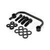 Air cleaner breather kit. Black - 93-99 B.T. (excl. 1999 Twin Cam) with custom air cleaner (NU)