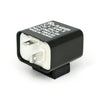 2 pin turn signal flasher rectangular, 12V -
