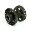 Reproduction Star hub, for OEM axle. Black - 36-40 WL style (NU)
