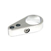 2-Piece frame cable clamp. Throttle/Idle. Chrome -