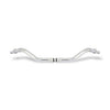Early 2-piece handlebar. Chrome - 60-64 FL Panhead (NU)