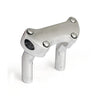 OEM STYLE PULLBACK RISERS, WITH TOPCLAMP -