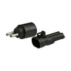 Transpo, voltage regulator / rectifier. Black - 04-06 XL (NU)
