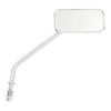Small rectangular mirror. Long stem, chrome - 65-UP H-D