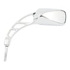 FLUSH MIRROR, LEFT SIDE - 65-UP H-D