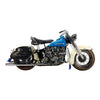 Paughco, independent dual head pipes. Chrome - 95-99 Softail (NU)
