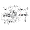 Retaining ring mainshaft bearing, left - L84-23 5/6-speed B.T.; 91-22(NU)5-speed XL; 08-12(NU)XR1200