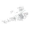 Retaining ring mainshaft bearing, left - L84-23 5/6-speed B.T.; 91-22(NU)5-speed XL; 08-12(NU)XR1200