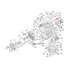 Retaining ring mainshaft bearing, left - L84-23 5/6-speed B.T.; 91-22(NU)5-speed XL; 08-12(NU)XR1200