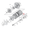 Barnett, clutch friction disc set. Carbon fiber - 90-97 B.T.; 91-22 XL; 08-12 XR1200 (NU)