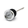 OIL TANK DIPSTICK WITH TEMP. GAUGE WHITE - 70-84 B.T.; 70-78 XLCH(NU) AND SOME CUSTOM TANKS