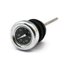 OIL TANK DIPSTICK WITH TEMP.GAUGE BLACK - 84-99 SOFTAIL; 82-03 XL(NU) AND CUSTOM TANKS