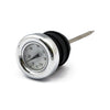 OIL TANK DIPSTICK WITH TEMP.GAUGE WHITE - 84-99 SOFTAIL; 82-03 XL(NU) AND CUSTOM TANKS